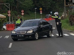 Lalin Puncak Bogor Hari Pertama Puasa Sepi, Ganjil Genap Tetap Berlaku