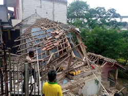 1 Rumah Warga KBB Hancur Akibat Ledakan Tabung Gas 3 Kg Saat Akan Sahur