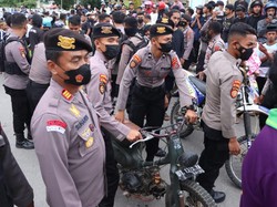 Razia Balap Liar di Awal Ramadan, Polisi Sita 41 Motor di Kendari