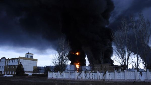 Serangan Udara Rusia Hantam Odessa Ukraina