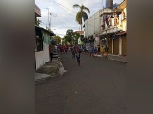 Aksi Tawuran Bocil di Johar Baru Warnai Hari Pertama Puasa