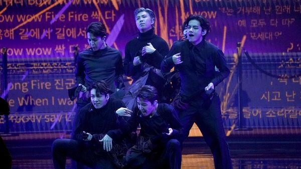 BTS Lumerkan Panggung Grammy Awards 2022 dengan Butter
