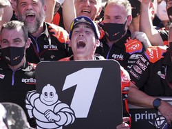 Juara di Argentina, Aleix Espargaro: 6 Tahun Lalu Tak Ada yang Percaya Aprilia