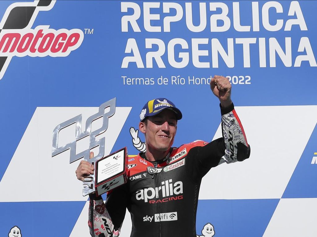 Akhir Pekan Sempurna Aleix Espargaro di MotoGP Argentina