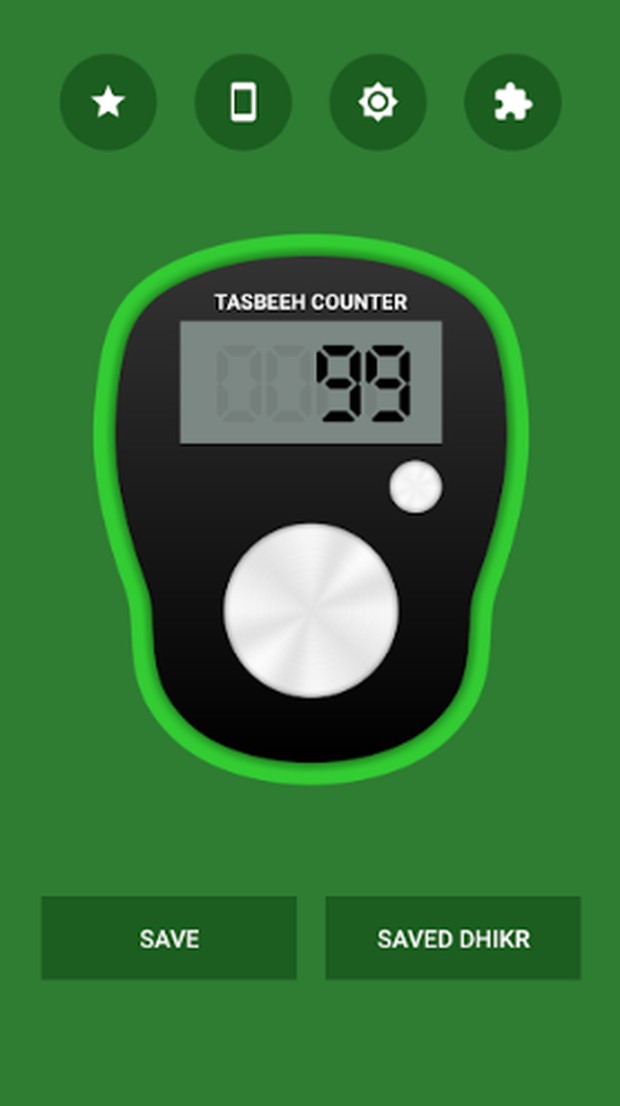 Aplikasi Counter Tasbih Digital/foto: Playstore