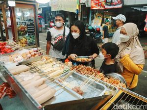 Momen Berkah Ramadan buat Pedagang Pasar Lama Tangerang