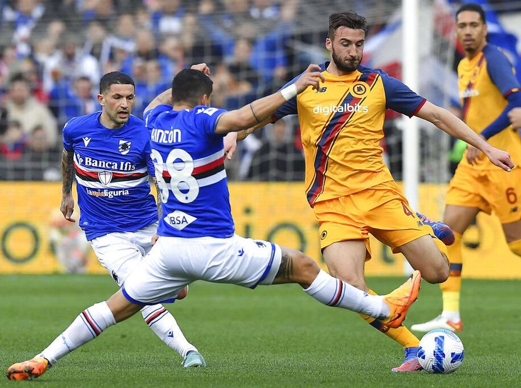 Sampdoria Vs Roma: Mkhitaryan Menangkan Serigala Ibu Kota