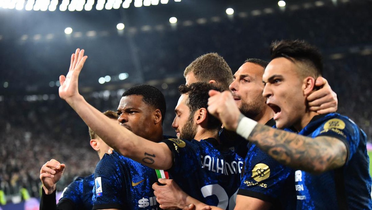 Inter Milan mengalahkan Juventus dalam Derby DItalia. (Foto: REUTERS/MASSIMO PINCA)
