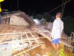 Longsor Timpa Dua Rumah di Trenggalek, Satu Ambruk