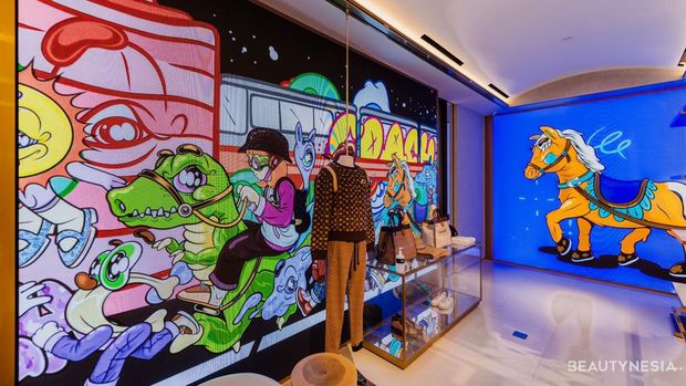 Butik Coach di Plaza Indonesia dengan desain hasil karya Muklay