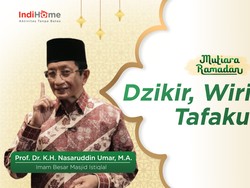 Mutiara Ramadan Prof Nasaruddin Umar: Zikir, Wirid, dan Tafakur