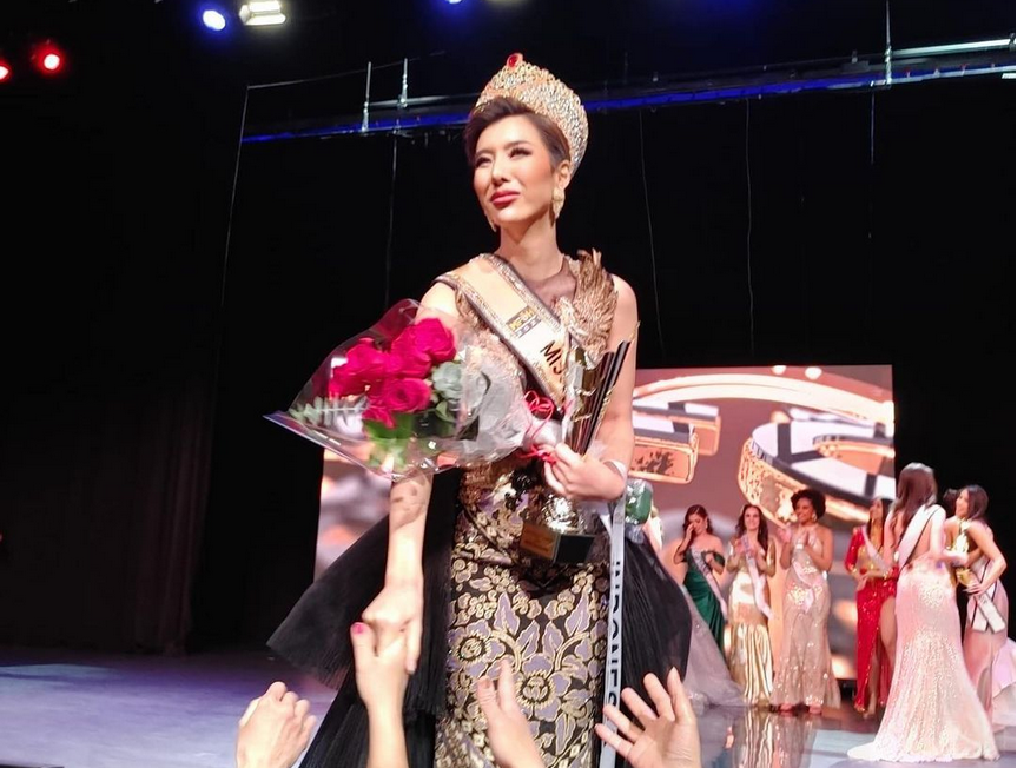 Nadia Tjoa, Wakil Indonesia Jadi Juara Miss Face of Humanity 2022
