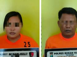 Kakak-Adik Dipaksa Layani Pria Hidung Belang, Pasutri di Riau Ditangkap