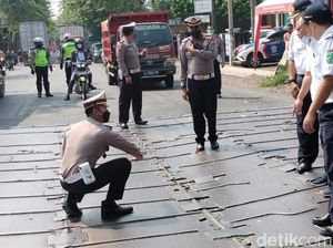 Jembatan Okabawes Pasuruan Diperbaiki, Kendaraan Besar Diarahkan Masuk Tol