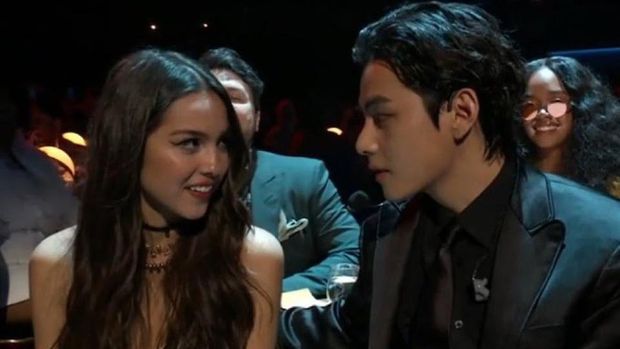 V BTS dan Olivia Rodrigo