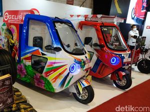 Ada Gerobak Listrik Asal Cikeas di IIMS, Nih Wujudnya Ada Gerobak Listrik Asal Cikeas di IIMS, Nih Wujudnya