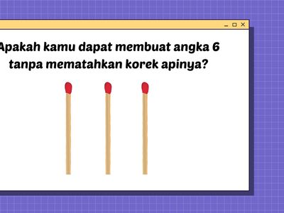 Gunakan Imajinasi yang Tinggi Untuk Menjawab Teka-teki Ini!