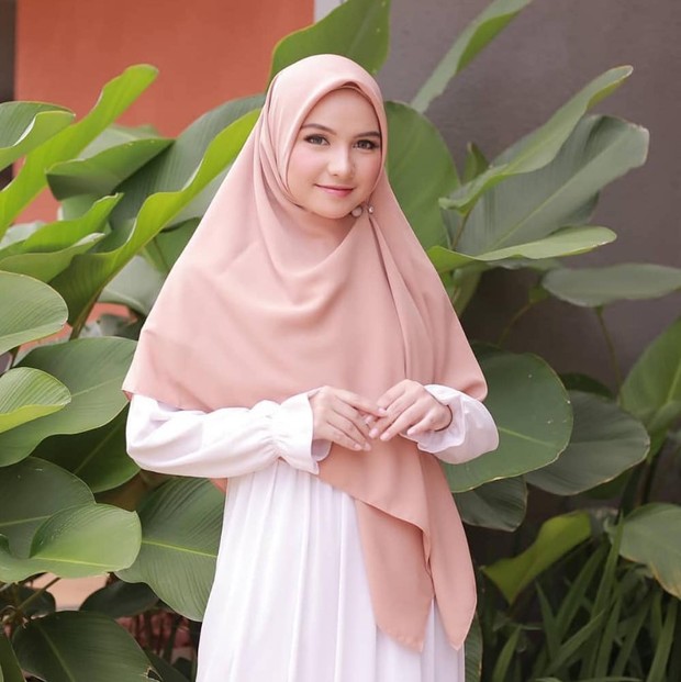 Bahan Hijab Anti Gerah Saat Puasa/foto: instagram/@milhahijab bahan wolfis, anti gerah saat puasa