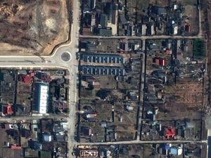 Patahkan Klaim Rusia, Satelit Tunjukkan Mayat Sudah Tergeletak Lama di Bucha Patahkan Klaim Rusia, Satelit Tunjukkan Mayat Sudah Tergeletak Lama di Bucha