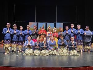 Warga Amerika Serikat Tampil Memukau Bermain Gamelan di Montana