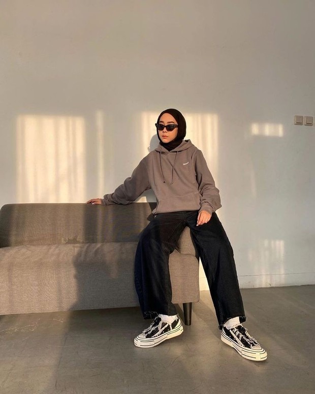 Gaya fashion hijab/Foto: Pinterest.com/ Gaya fashion hijab