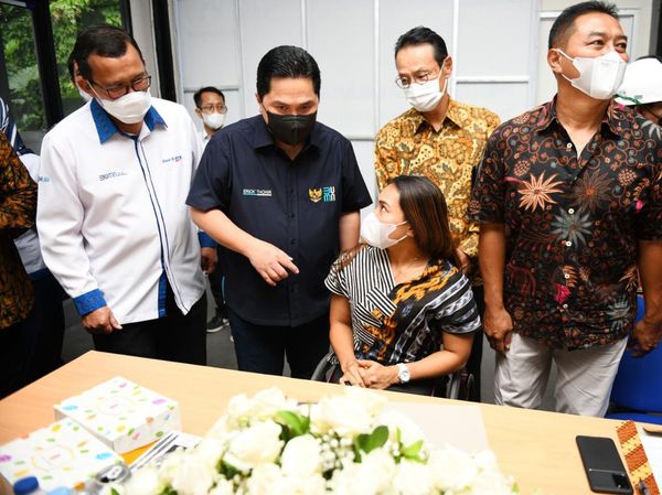 Kala Erick Thohir Serahkan Hunian untuk Atlet Paralimpic