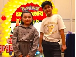 Manis Banget! Momen King Faaz Bertemu Arsy di Pesta Ultah