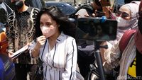 Mawar AFI saat Jalani Pemeriksaan di Polres Depok