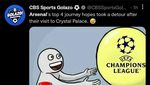 Meme-meme Arsenal Disikat Palace, Kocak Banget!