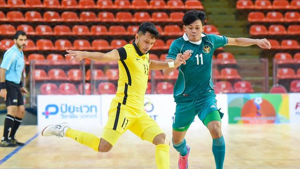 Piala AFF Futsal 2022, Indonesia vs Malaysia