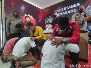Kelompok Remaja Viral Sabet Pengendara di Semarang Ditangkap