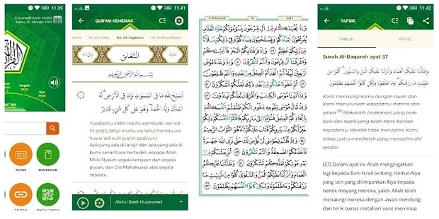 Qur’an Kemenag/Foto: Play.google.com aplikasi baca al-qur'an dari ponsel