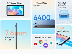 Realme Pad Mini Dirilis, Harganya Mulai Rp 2 Jutaan