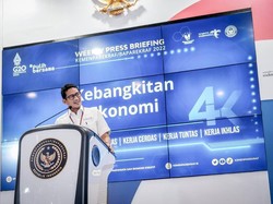 Jokowi Larang Bukber-Sahur Bersama, Ini Kata Sandiaga