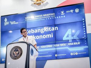 Jokowi Larang Bukber-Sahur Bersama, Ini Kata Sandiaga Jokowi Larang Bukber-Sahur Bersama, Ini Kata Sandiaga
