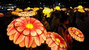 Indahnya Pesta Lampion di Korea Selatan