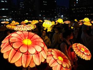 Indahnya Pesta Lampion di Korea Selatan