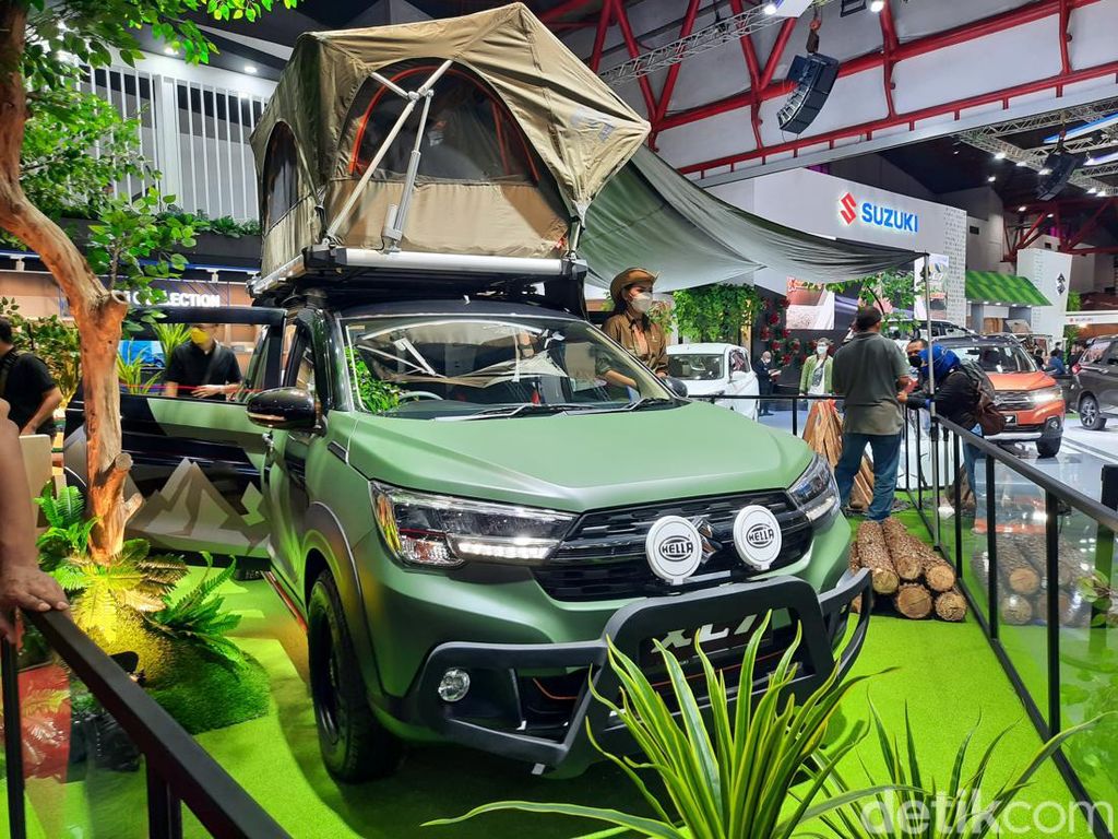 Mampir Booth Suzuki IIMS 2022: Siap-siap Diajak Healing XL7 Camper Van dan Piknik Naik Carry