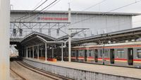 Foto: Stasiun Cikarang Tahun 2010 Vs Tahun 2022