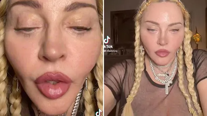 Wajah Jadi Seram karena Filter Berlebihan, Madonna Viral di TikTok
