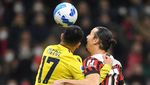 Zlatan Ibrahimovic Berdarah-darah di Laga Milan Vs Bologna