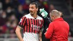 Zlatan Ibrahimovic Berdarah-darah di Laga Milan Vs Bologna