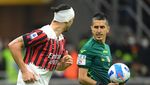 Zlatan Ibrahimovic Berdarah-darah di Laga Milan Vs Bologna