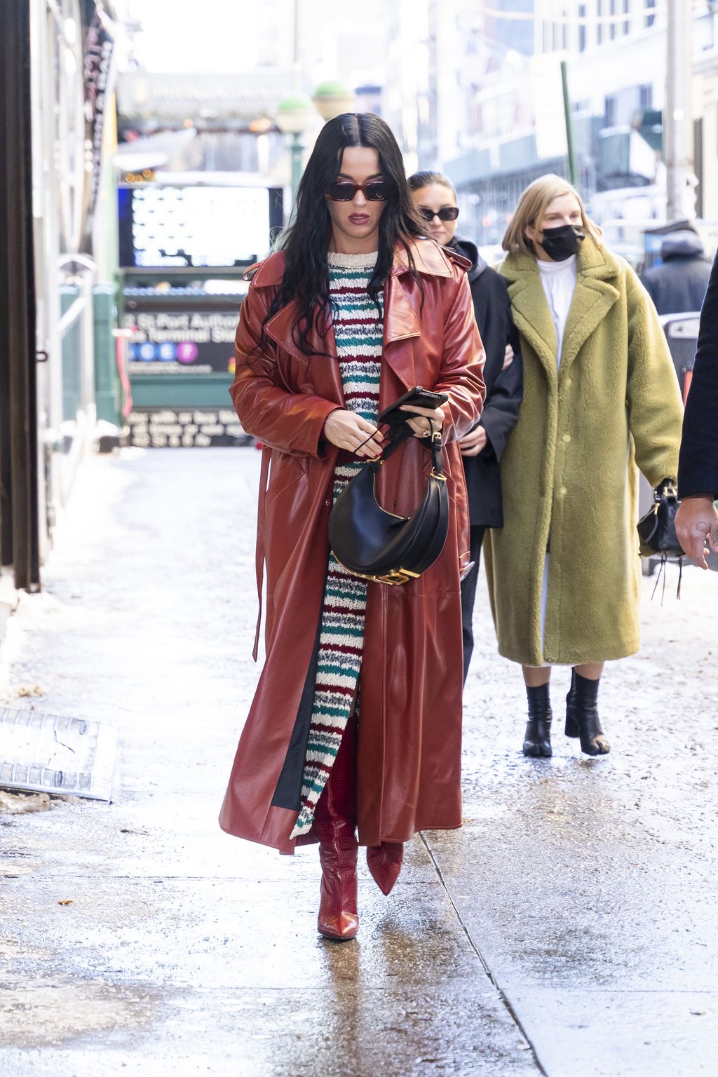 NEW YORK, NEW YORK - JANUARY 30: Katy Perry is seen in Midtown on January 30, 2022 in New York City. (Photo by Gotham/GC Images)