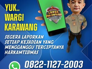 Program AKBP Aldi Sebar Nomor WA Tampung Aduan Warga Karawang Program AKBP Aldi Sebar Nomor WA Tampung Aduan Warga Karawang