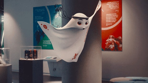 La'eeb Maskot Piala Dunia Qatar 2022