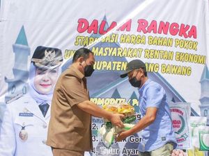 Pemkab Tulang Bawang Gelar Pasar Murah untuk Masyarakat Ekonomi Rentan