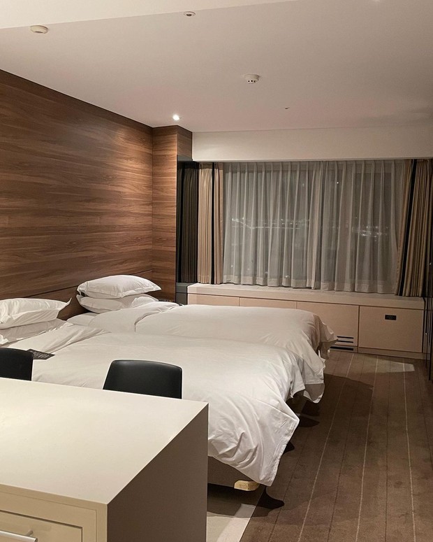 Potret Grand Walkerhill Seoul yang menjadi tempat pernikahan artis Korea/instagram/zoo120_ryu Potret bagian dalam hotel Grand Walkerhill Seoul.