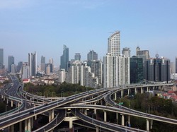 Melihat Rumah Sakit Sementara untuk Pasien Covid-19 di Shanghai