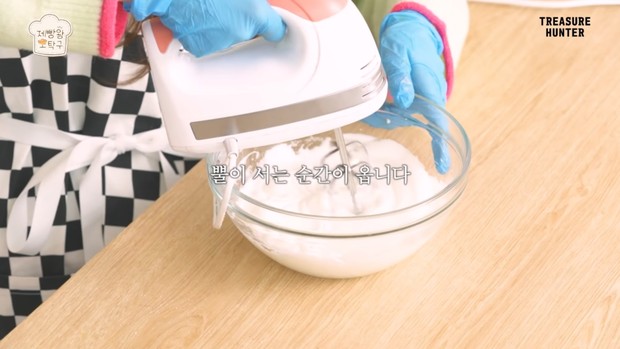 Proses pembuatan meringue